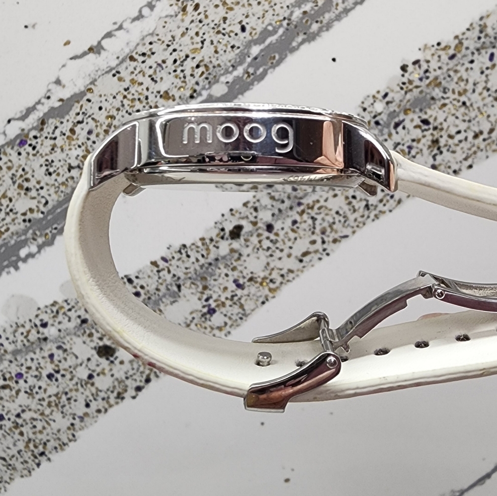 Moog Paris Chameleon Swarovski Crystal Bezel Automatic Skeleton Watch - Picture 3 of 5